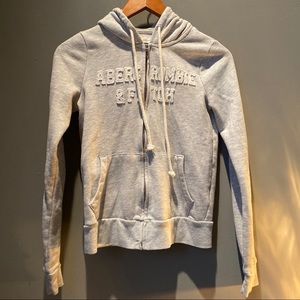 Abercrombie zip up sweatshirt